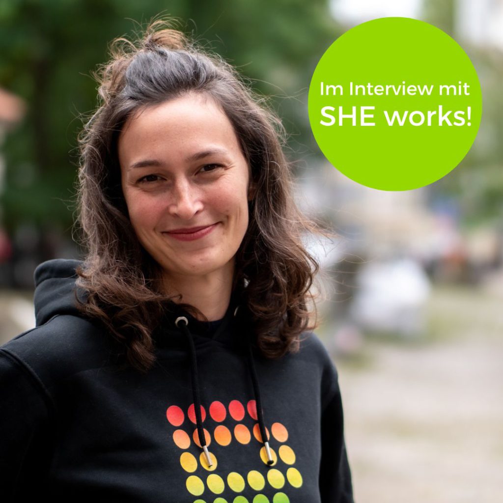 Meike im Interview mit SHE works